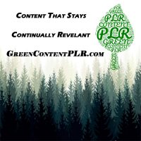 Green Content PLR