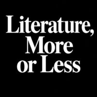 Literature, More or Less: A Short Story Collection — English edition cover
